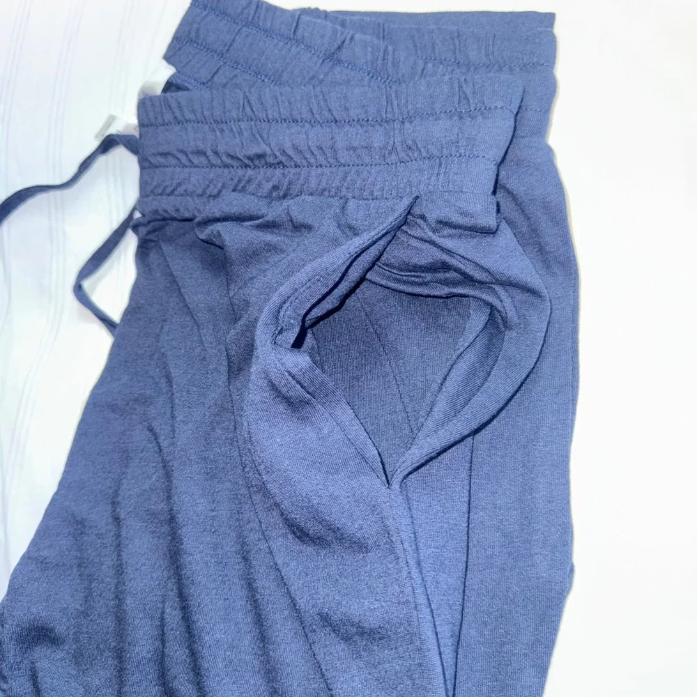 Cosabella Bella Henley Mens PJ Set Navy Blue Long Sleeve Pajamas S